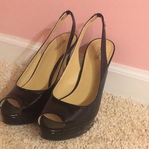 MOVING SALE!!! Michael Kors black heels